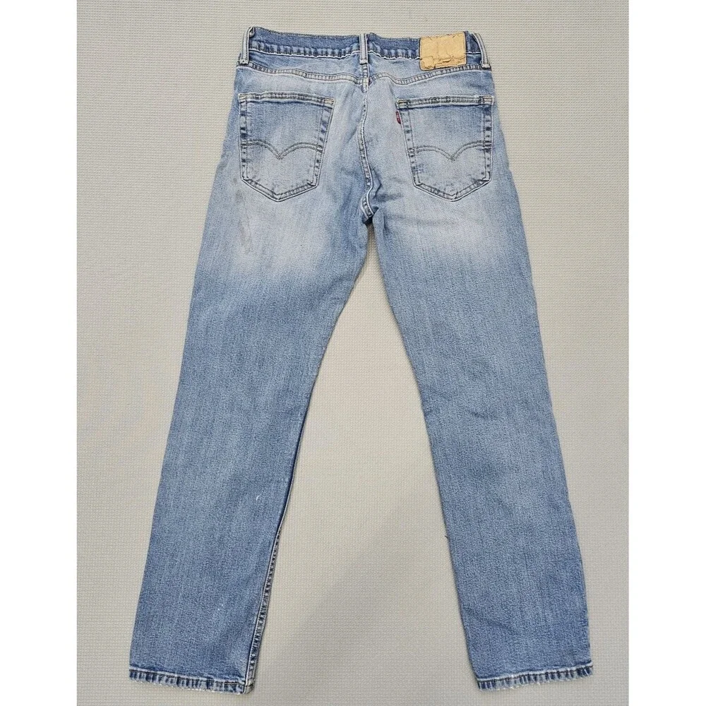 Levi Strauss 505 Red Tag Jeans Men's 31x30 Medium Blue Classic Fit Denim Pants